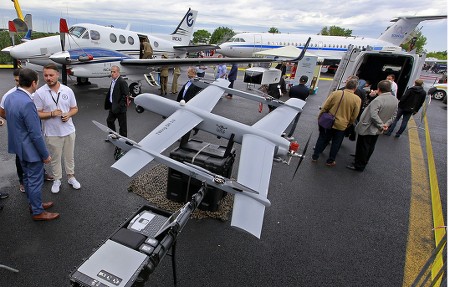 romanian aero space researcher left white explains visitor 440nw 9682021h